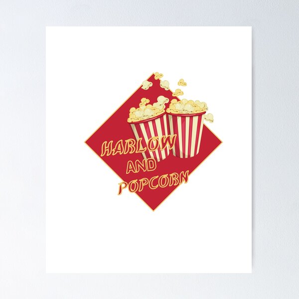 Harlow And Popcorn The Pony Stickers  Poster RB1212 product Offical harlowandpopcorn Merch