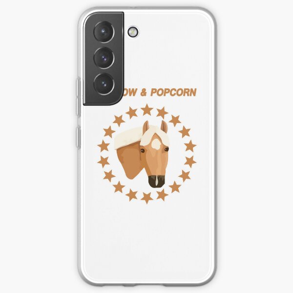 harlow and popcorn merch popcorn the pony Samsung Galaxy Soft Case RB1212 product Offical harlowandpopcorn Merch