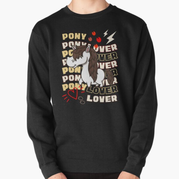Harlow And Popcorn - Pony Lover Pullover Sweatshirt RB1212 product Offical harlowandpopcorn Merch