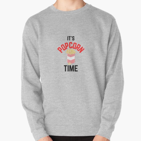 IT'S POPCORN TIME Pullover Sweatshirt RB1212 product Offical harlowandpopcorn Merch