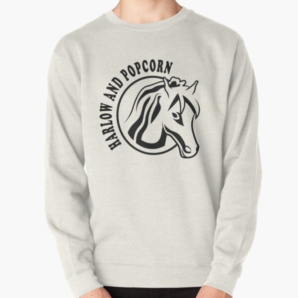 Harlow And Popcorn Funny Popcorn The Pony Pullover Sweatshirt RB1212 product Offical harlowandpopcorn Merch