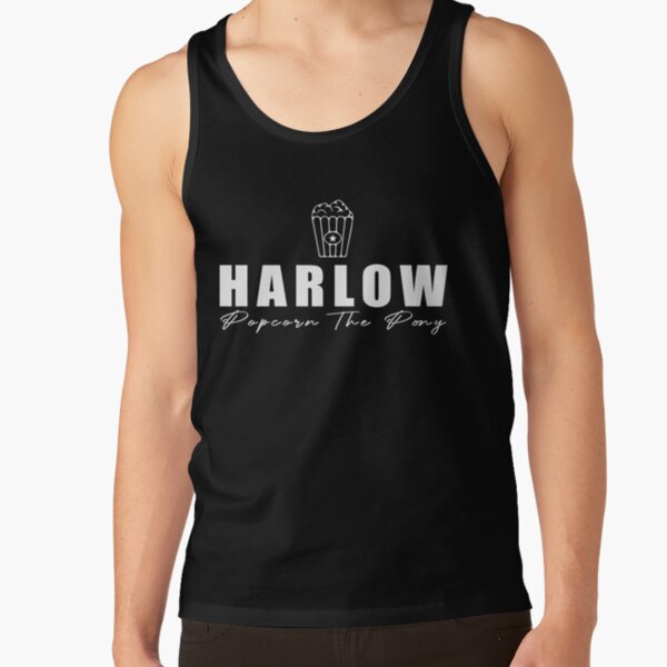 Harlow And Popcorn Funny Popcorn The Pony Tank Top RB1212 product Offical harlowandpopcorn Merch