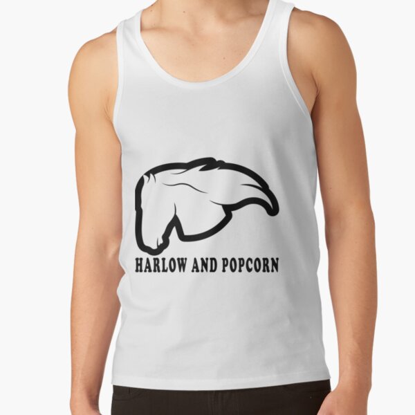 Harlow And Popcorn Funny Popcorn The Pony Tank Top RB1212 product Offical harlowandpopcorn Merch