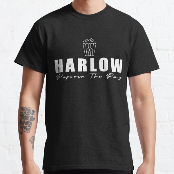 Harlow And Popcorn Funny Popcorn The Pony Classic T-Shirt RB1212 product Offical harlowandpopcorn Merch