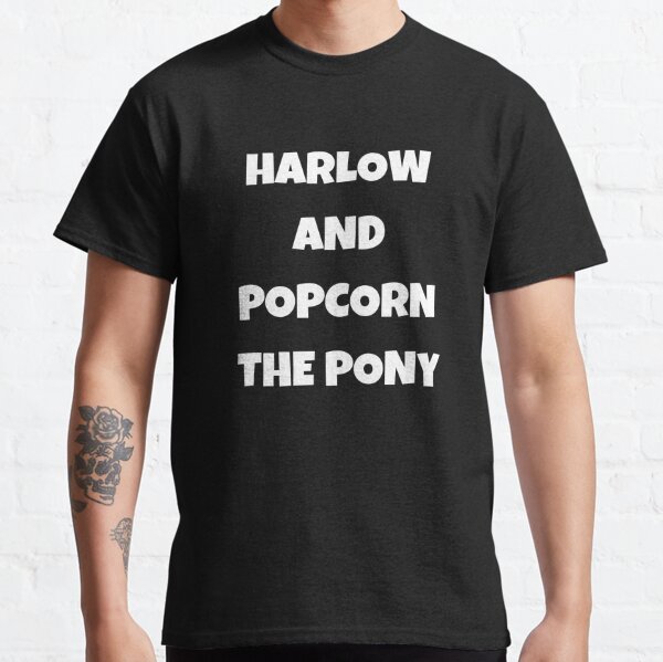 Harlow And Popcorn The Pony Classic T-Shirt RB1212 product Offical harlowandpopcorn Merch