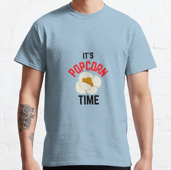 IT'S POPCORN TIME Classic T-Shirt RB1212 product Offical harlowandpopcorn Merch