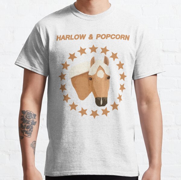 Harlow And Popcorn Merch Popcorn The Pony Classic T-Shirt RB1212 product Offical harlowandpopcorn Merch