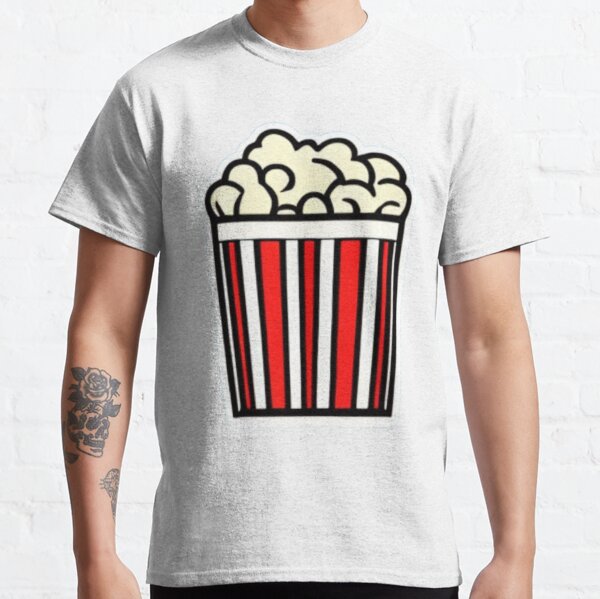Popcorn Panic - Popcorn Party - Popcorn Frenzy Classic T-Shirt RB1212 product Offical harlowandpopcorn Merch