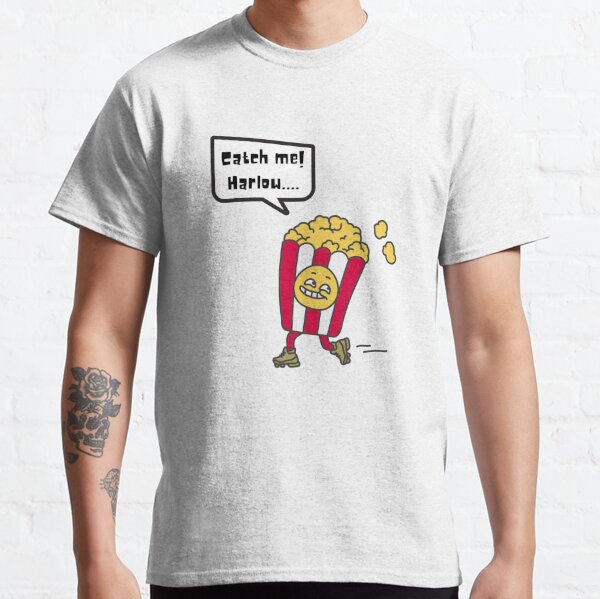 Harlow And Popcorn - Catch Me!  Harlow... Classic T-Shirt RB1212 product Offical harlowandpopcorn Merch