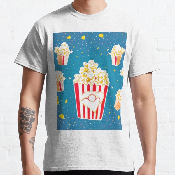 Popcorn Panic - Popcorn Power! - Popcorn Frenzy Classic T-Shirt RB1212 product Offical harlowandpopcorn Merch