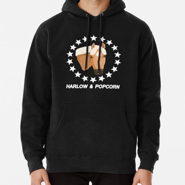 Harlow And Popcorn Merch Popcorn The Pony Pullover Hoodie RB1212 product Offical harlowandpopcorn Merch