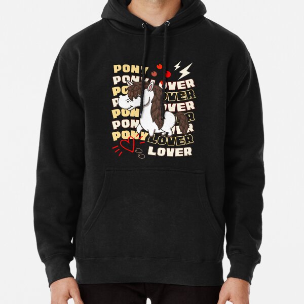 Harlow And Popcorn - Pony Lover Pullover Hoodie RB1212 product Offical harlowandpopcorn Merch