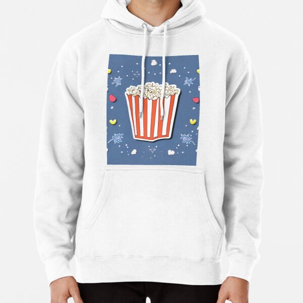 Popcorn Frenzy - Popcorn Party - Popcorn Panic Pullover Hoodie RB1212 product Offical harlowandpopcorn Merch