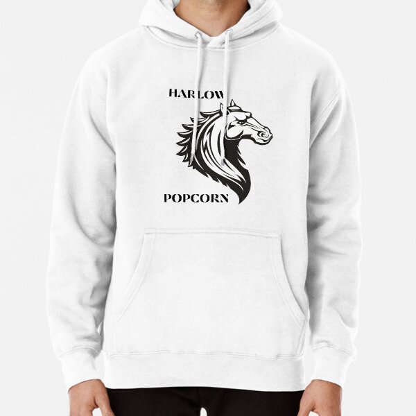 Harlow And Popcorn Merch Popcorn. The Pony Essential T-Shirt- EXCIMART  Pullover Hoodie RB1212 product Offical harlowandpopcorn Merch
