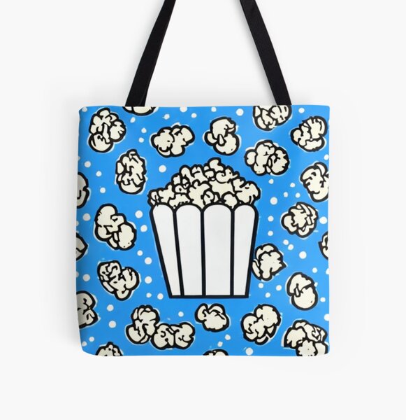 Popcorn Kingdom - Popcorn Party - Popcorn Frenzy All Over Print Tote Bag RB1212 product Offical harlowandpopcorn Merch