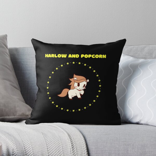 Harlow And Popcorn  Throw Pillow RB1212 product Offical harlowandpopcorn Merch