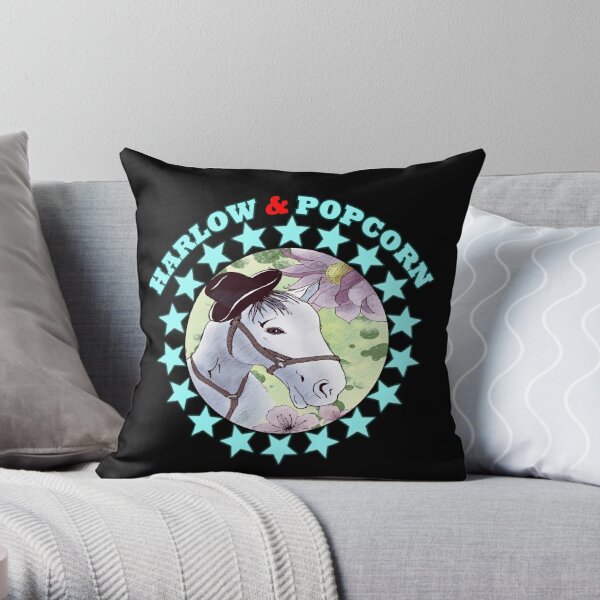 Harlow And Popcorn Throw Pillow RB1212 product Offical harlowandpopcorn Merch