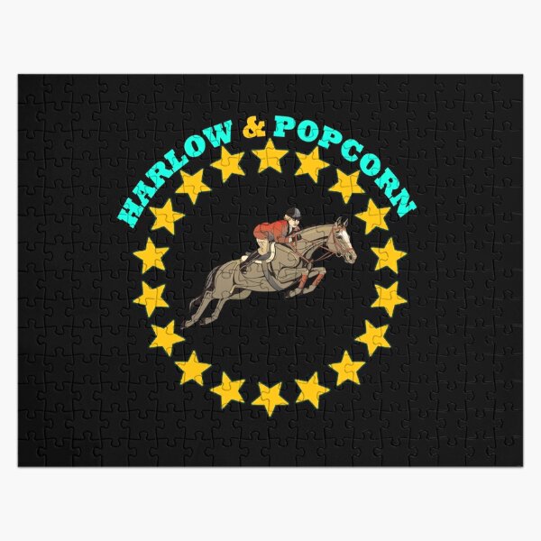 Harlow And Popcorn A Jigsaw Puzzle RB1212 product Offical harlowandpopcorn Merch
