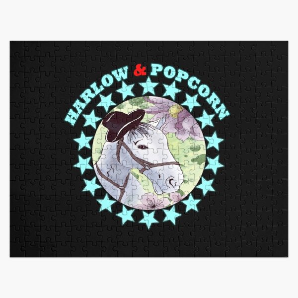 Harlow And Popcorn Jigsaw Puzzle RB1212 product Offical harlowandpopcorn Merch