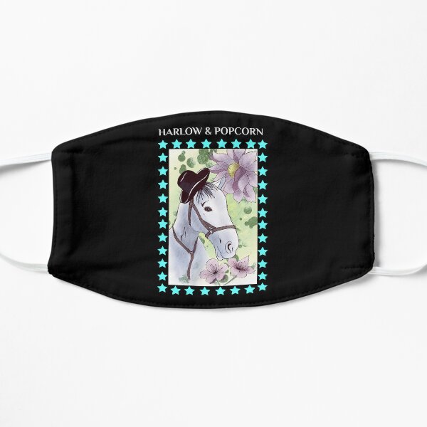 Harlow And Popcorn Flat Mask RB1212 product Offical harlowandpopcorn Merch