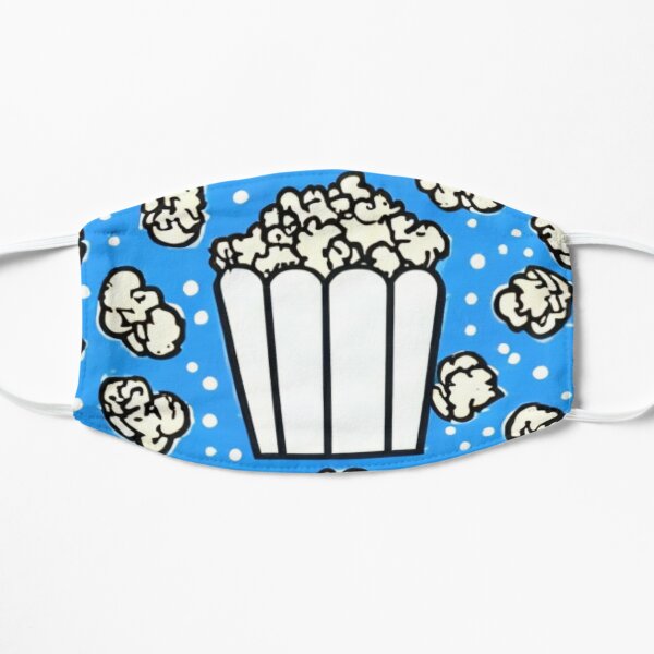 Popcorn Kingdom - Popcorn Party - Popcorn Frenzy Flat Mask RB1212 product Offical harlowandpopcorn Merch